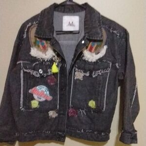 Embroidered Denim Jacket